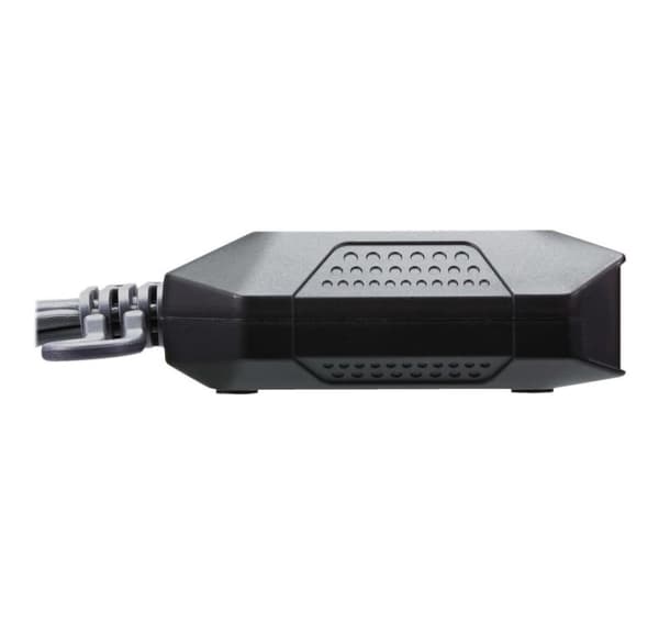 Aten, 2-ports USB 4K HDMI-kabel KVM-switch med fjärrportväljare, CS22H-AT