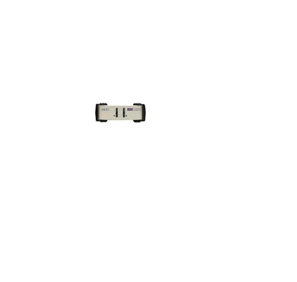 Aten, 2-porttinen PS/2-USB VGA KVM -kytkin, CS82U-AT Vaaleanharmaa