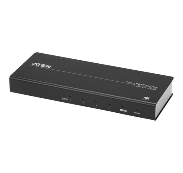 Aten, 4-ports True 4K HDMI Splitter, VS184B