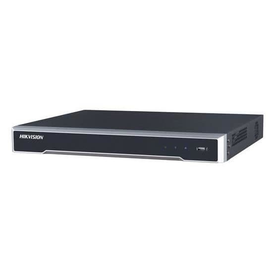 Hikvision Digital Technology DS-7616NI-K2-16P, 16 kanaler, 3840 x 2160 pixlar, 3840 × 2160,2560 × 1440, 1920 × 1080, 1600 × 1200