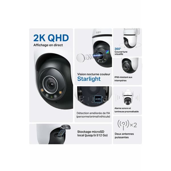Övervakningsvideokamera TP-Link TAPO C520WS
