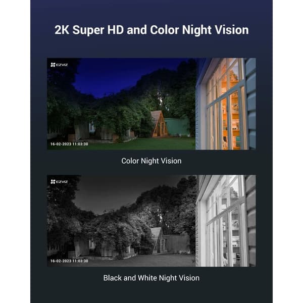 Övervakningsvideokamera Ezviz CS-EB8 (3MP,4GA)
