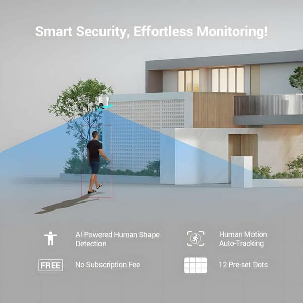 Videokamera til overvågning Ezviz CS-H8C-R200-1K3KFL4GA 4MM