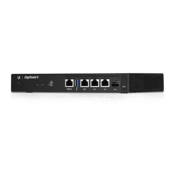Ruter UBIQUITI EdgeRouter 4 1000 Mbps Svart Sort