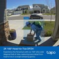 Miniatyrbillede 6 af 9: Videokamera til overvågning TP-Link TAPO D210