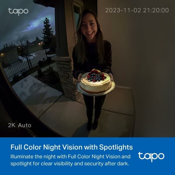 Videokamera til overvågning TP-Link TAPO D210