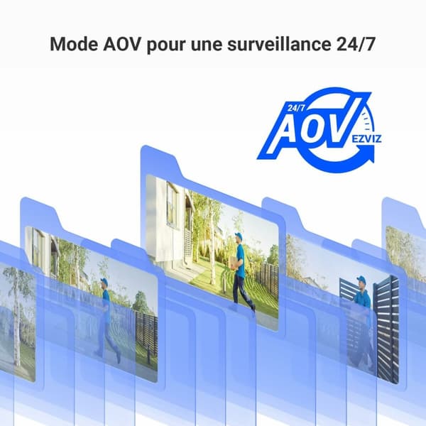 Videokamera til overvågning Ezviz