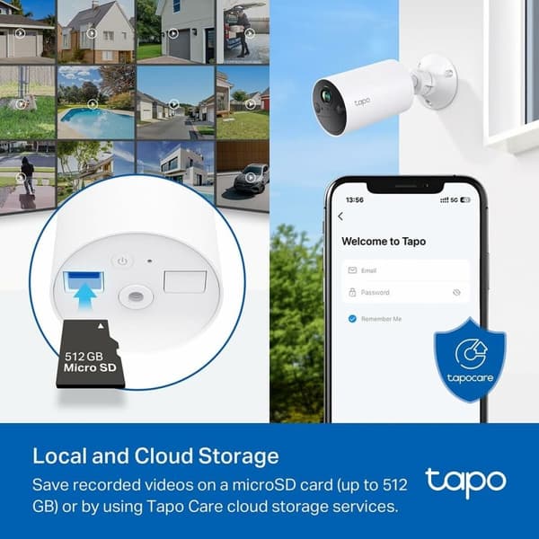 Videokamera til overvågning TP-Link Tapo C410
