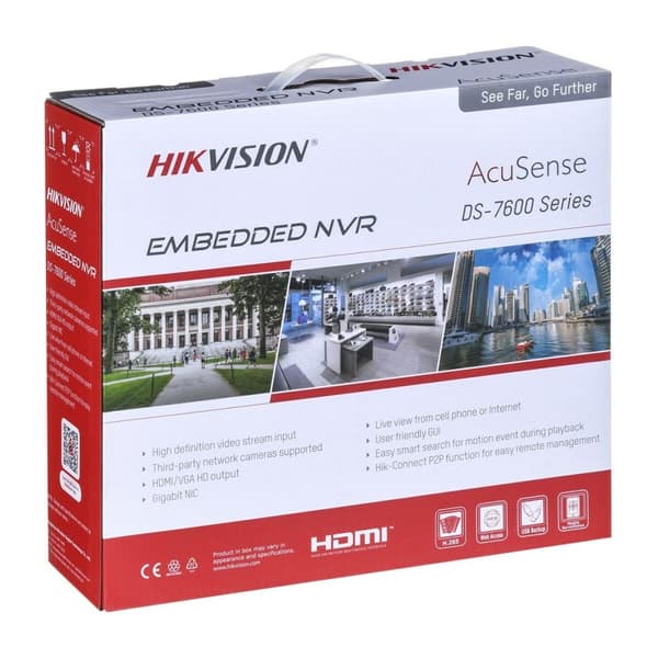 Verkkovideotallennin Hikvision DS-7608NXI-K1/8P