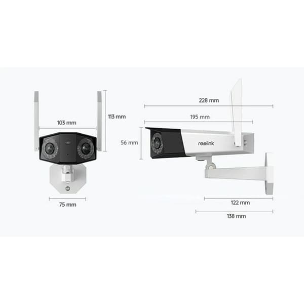 Turvakamera Reolink Duo Series W730