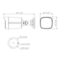 Miniatyrbillede 2 af 2: Videokamera til overvågning Dahua IPC-HFW1239TL1-A-IL-0280B
