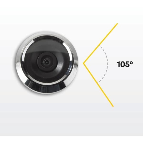 Yale DDV500 Digitalt titthål - 3,2" LCD-skärm - Dörrtjocklek 38 mm-110 mm