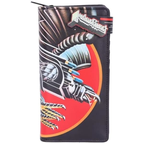 Nemesis Now Judas Priest skriker efter hämnd Myntväska 18,5 cm, PU, svart