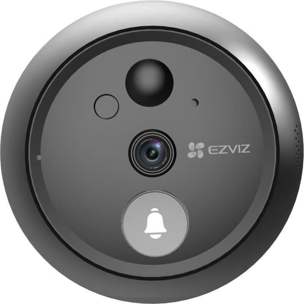 Anslutet titthål - EZVIZ - HP4 - Wi-Fi 4,3" skärm - 2MP - Integrerad dörrklocka - Tvåvägsljud