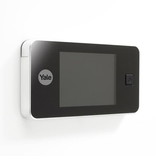 Titthål - Yale dörröga - 45-0500-1432-00-50-01 - Digitalt titthål 720p, Vit