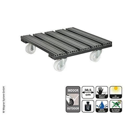Wagner System Wagner System Multi-roller WPC Trädgårdsvagn, antracit - 20054001