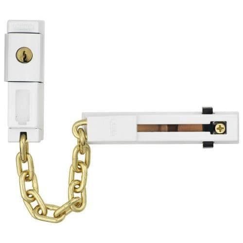 ABUS - Låsbar kedjeupprullare SK78 W SB - 15,5 cm förstärkt kedja