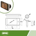 Miniatyrbild 3 av 4: Titthål - dörröga Amig - 21374