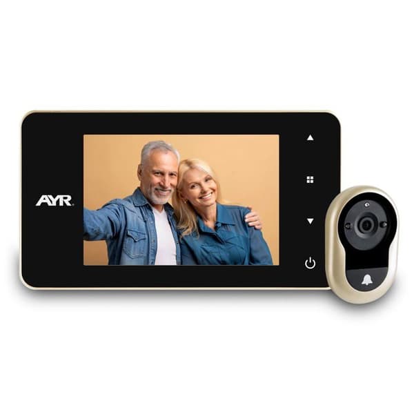 Judas - ögon av dörr Ayr - AYR 758-A Lite - digital judas 758-A Lite med larm