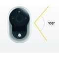 Miniatyrbild 3 av 4: Yale 45-4500-1440-00-6001 Memory Plus 4500-Fångar bilder Visionneuse de Porte numérique, silver Svart, silver
