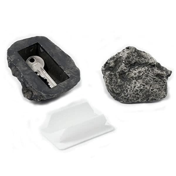 Pierre falsk nyckelförvaring - Ej specificerad - Ej specificerad - Resin - Dimensioner 8x8x5 cm - Perfekt illusion