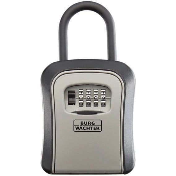 Key Safe 50 SB Burg -Wächter Key Safe Key Keys - För nycklar upp till 10,5 cm lång - belysning för säker och enkel öppning