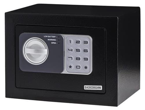 Nortech elektronisk safetybox kassaskåp 23x17x17cm CDON