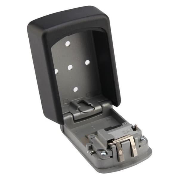 Nyckelskåp - Ej specificerat - Väggmonterad - Aluminium - 4 siffror - Grå