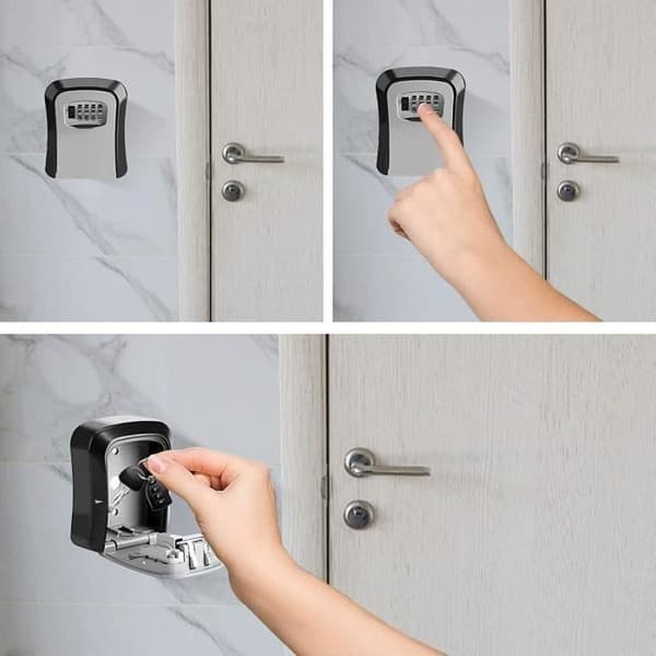 JOLIGAEA utomhusskåp Kombinerad aluminiumlegering, box Nyckel Säker&amp;55