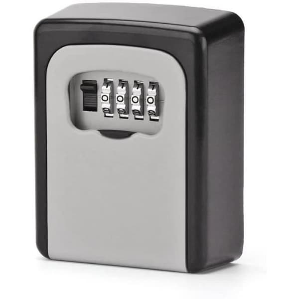 Nyckelskåp Nyckellåda Väggkombination 4-siffrig nyckel Heavy Duty Storage Nyckelskåp Nyckelförvaring Nyckel och nycklar kassaskåp