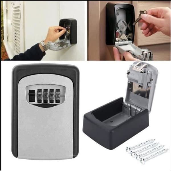 FT10614-Wall Key Box Outdoor Key Safe - June-Tek