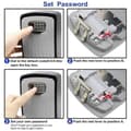 Miniatyrbild 4 av 4: SG15347-Wolka Secure Key Box Superior Large Key Box med 4-siffrig numerisk kod