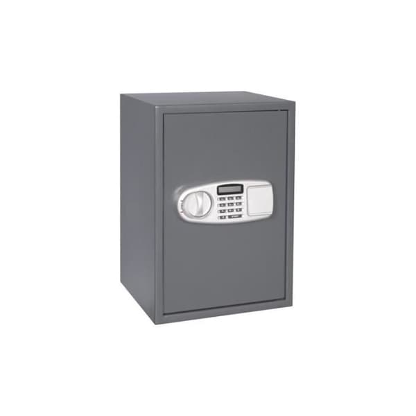 Elektroniskt kassaskåp - PEREL - 20 x 31 x 20 cm - Med kod - 20 cm - Nej