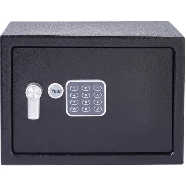 Elektroniskt kassaskåp - YALE - YSV/250/DB2 - Medium 16,3L - 25x35x25cm