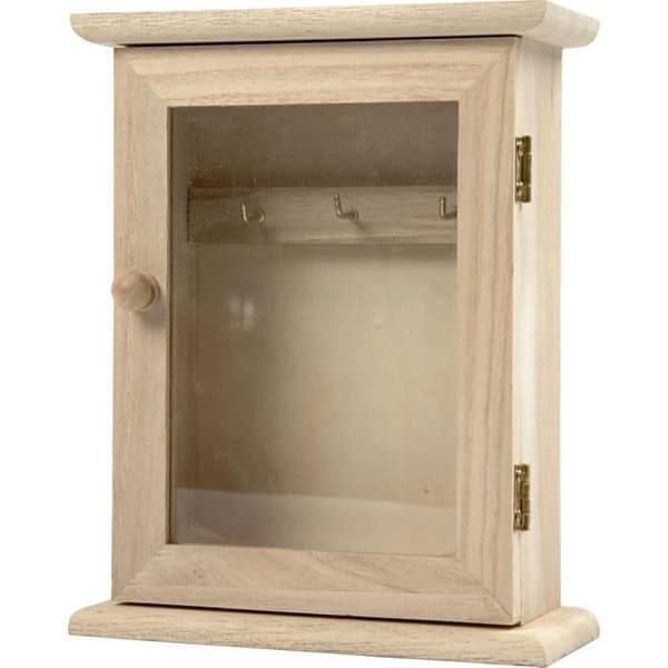 Nyckelskåp - Ref 57533 - Brun - Glas - Inredning - Blandad