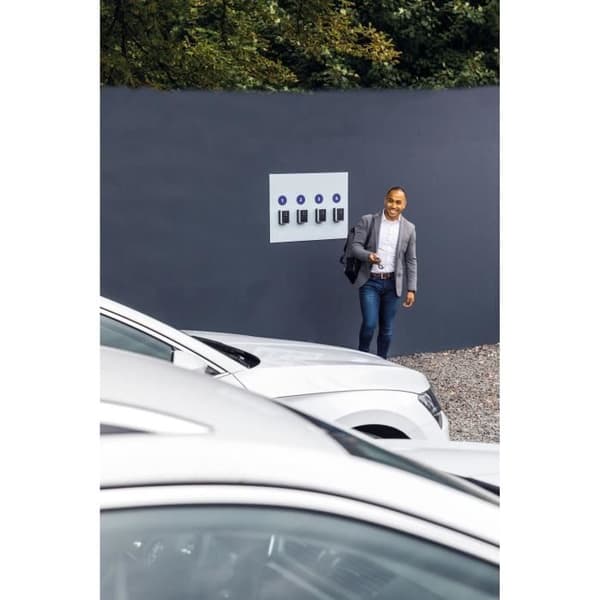 Smart nyckellåda - ABUS - 787 Smart-BT KeyGarage B - Öppnas med smartphone - Förvaring för 20 nycklar - IP54