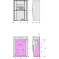 Miniatyrbild 2 av 2: Nyckelskåp 787 LED KeyGarage B ABUS - 0075295