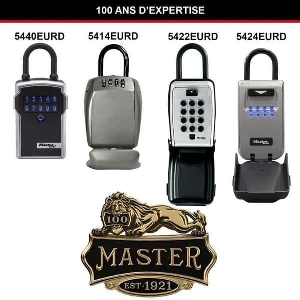 Masterlock säkerhetsskåp Nyckelbox 5424EURD Format M