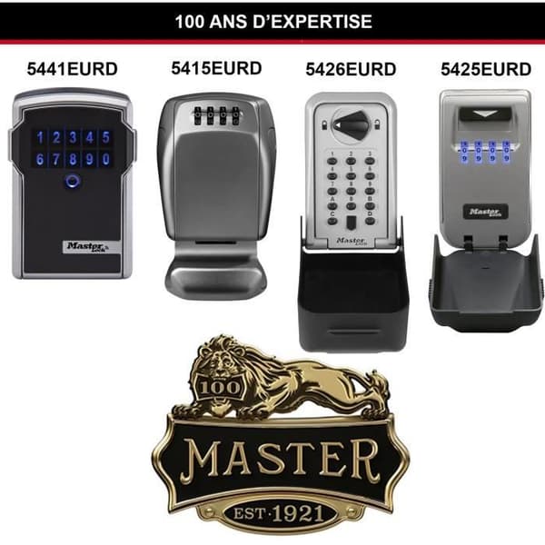 Certifierad säker nyckellåda - XL-format - MASTER LOCK