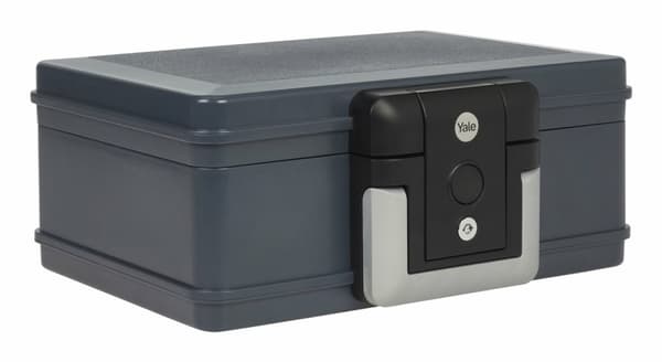 Yale YFWC/154/KB1 turvalaatikko pieni 4 l muovi harmaa
