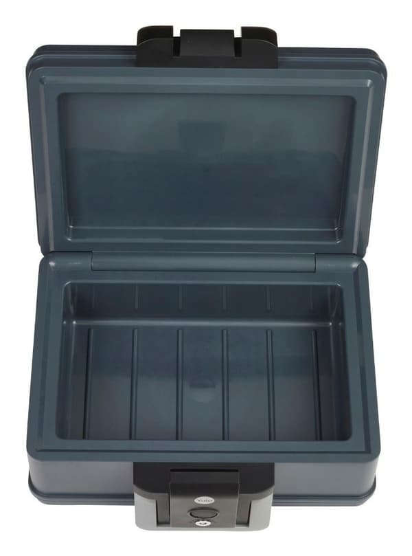Yale YFC/154/KB1 Fire Resistant Safety Box 5 l muovi harmaa
