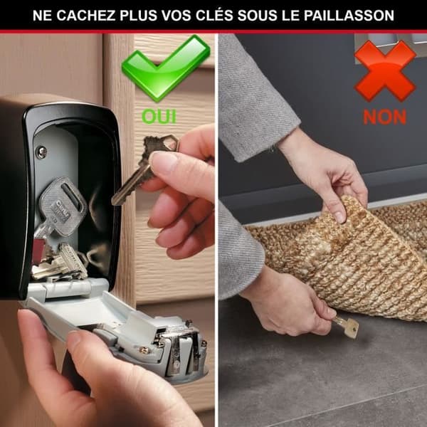 MASTER LOCK Säker nyckellåda [Medium] [Väggmonterad] - 5401EURD - Välj åtkomst Dela dina nycklar säkert