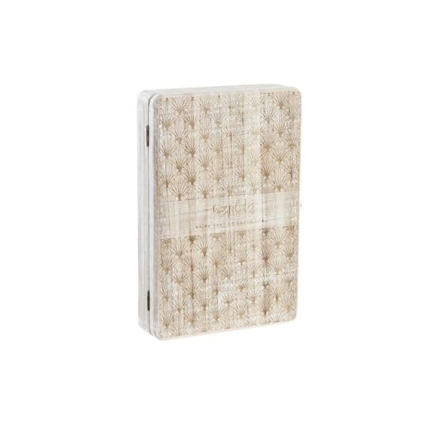 nyckelskåp 20 x 5,2 x 30 cm naturträ mdf