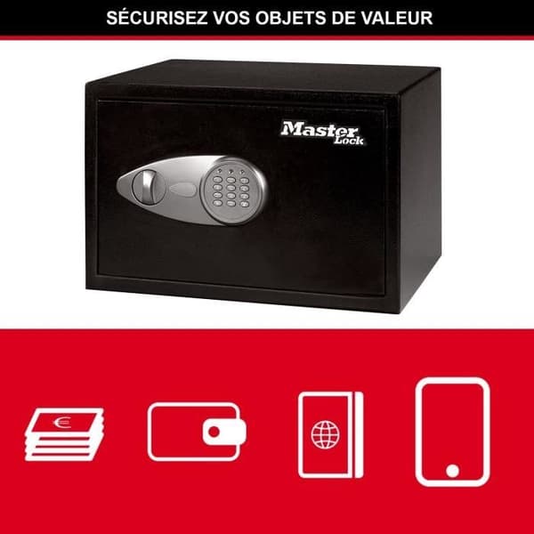 MASTER LOCK Safe - Format M - 22,0 x 35,0x 27 cm