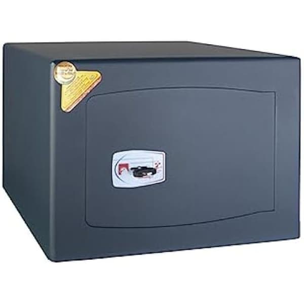Coffert Technomax 58883 - Lätt, Säker, Pålitlig - Grå - Med nyckel - 20x35 cm - 8 kg