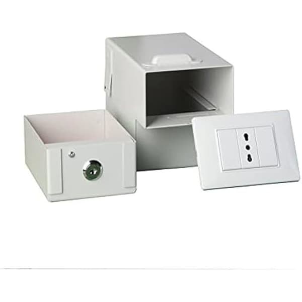 TECHNOMAX 84874 kassaskåp - Nyckellås - 20 cm x 35 cm - 8 kg