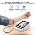 Miniatyrbild 3 av 4: INN Mätinstrument 9,8x13x5,7cm LED-skärm röstmeddelande armmätinstrument hälsoövervakning bärbar mätning