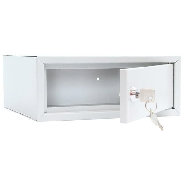 Rottner kassaskåp - T06370 - Home Case värdefullt skåp 1 cylinderlås Ljusgrått