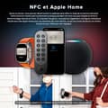 Miniatyrbild 4 av 6: Aqara U200 Kit Smart Lås, Dörrlås med Matter, Vattentålig IPX5, Åtkomst genom fingeravtryck/lösenord/NFC, APP Kontroll, Svart
