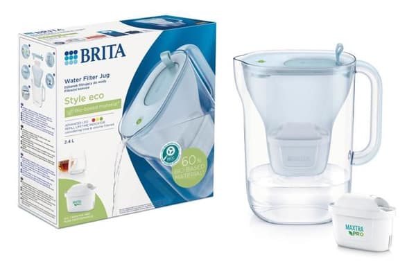 Brita Karaffar Filtrande Style Eco, volym 2,4 l, filter MX PRO, blå 1052807